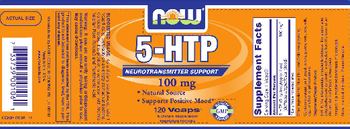 NOW 5-HTP 100 mg - supplement