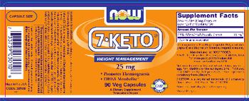 NOW 7-KETO 25 mg - supplement