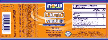 NOW 7-KETO LeanGels 100 mg - supplement