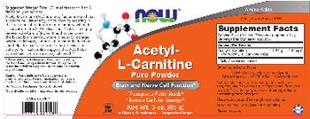 NOW Acetyl-L Carnitine - supplement