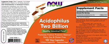 NOW Acidophilus Two Billion - supplement