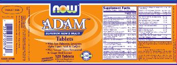 NOW Adam - supplement