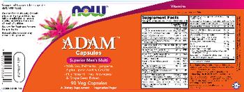 NOW Adam Capsules - supplement