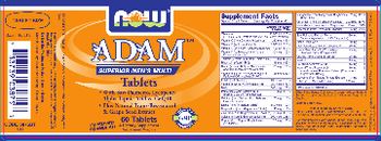 NOW Adam Tablets - supplement