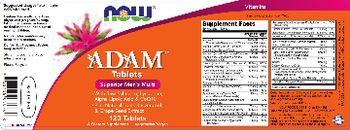 NOW Adam Tablets - supplement