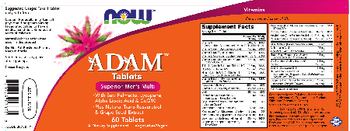 NOW Adam Tablets - supplement