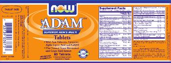 NOW Adam - supplement