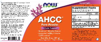 NOW AHCC Pure Powder - supplement