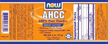 NOW AHCC - supplement