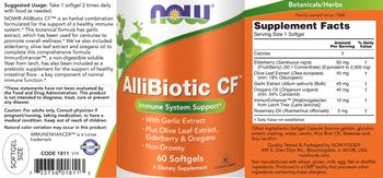 NOW AlliBiotic CF - supplement