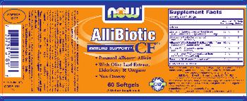 NOW AlliBiotic CF - supplement