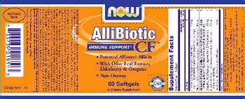 NOW AlliBiotic CF - supplement