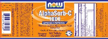 NOW AlphaSorb-C 1000 - supplement