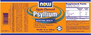 NOW Apple-Flavored Psyllium - supplement