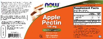 NOW Apple Pectin 700 mg - supplement