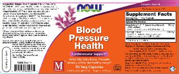 NOW Blood Pressure Health - supplement