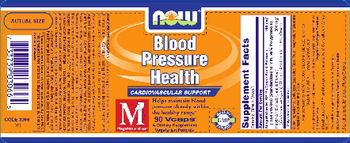 NOW Blood Pressure Health - supplement