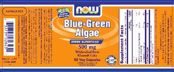 NOW Blue-Green Algae 500 mg - supplement