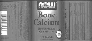 NOW Bone Calcium - supplement