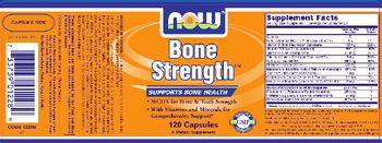 NOW Bone Strength - supplement