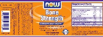 NOW Bone Strength - supplement