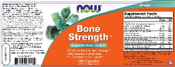 NOW Bone Strength - supplement