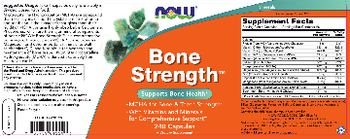 NOW Bone Strength - supplement