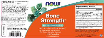 NOW Bone Strength - supplement