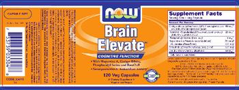 NOW Brain Elevate - supplement