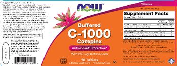 NOW Buffered C-1000 Complex - supplement