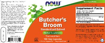 NOW Butcher's Broom - supplement