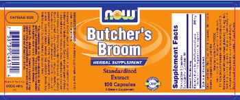 NOW Butcher's Broom - supplement