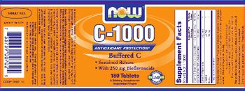 NOW C-1000 Buffered C - supplement