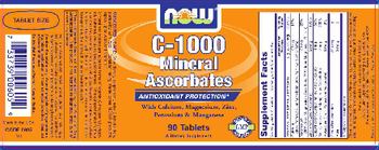 NOW C-1000 Mineral Ascorbates - supplement