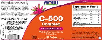 NOW C-500 Complex - supplement