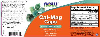 NOW Cal-Mag Caps - supplement