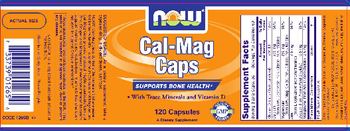 NOW Cal-Mag Caps - supplement