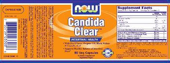 NOW Candida Clear - supplement