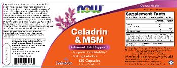 NOW Celadrin & MSM - supplement