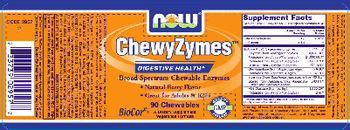 NOW ChewyZymes - supplement