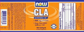 NOW CLA - supplement