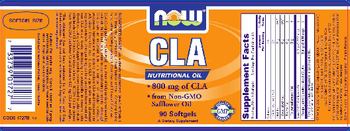 NOW CLA - supplement