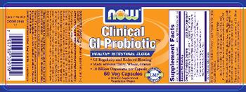 NOW Clinical GI Probiotic - supplement