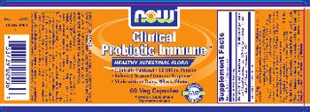 NOW Clinical Probiotic Immune - supplement