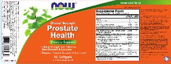 NOW Clinical Strength Prostate Health - supplement