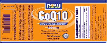 NOW CoQ10 100 mg - supplement