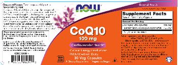 NOW CoQ10 100 mg - supplement