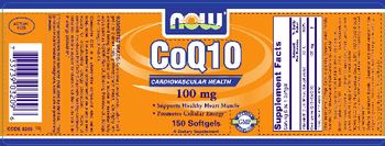 NOW CoQ10 100 mg - supplement