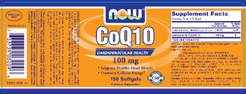 NOW CoQ10 100 mg - supplement