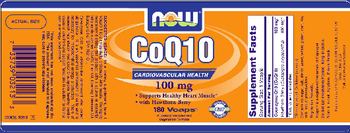 NOW CoQ10 100 mg - supplement